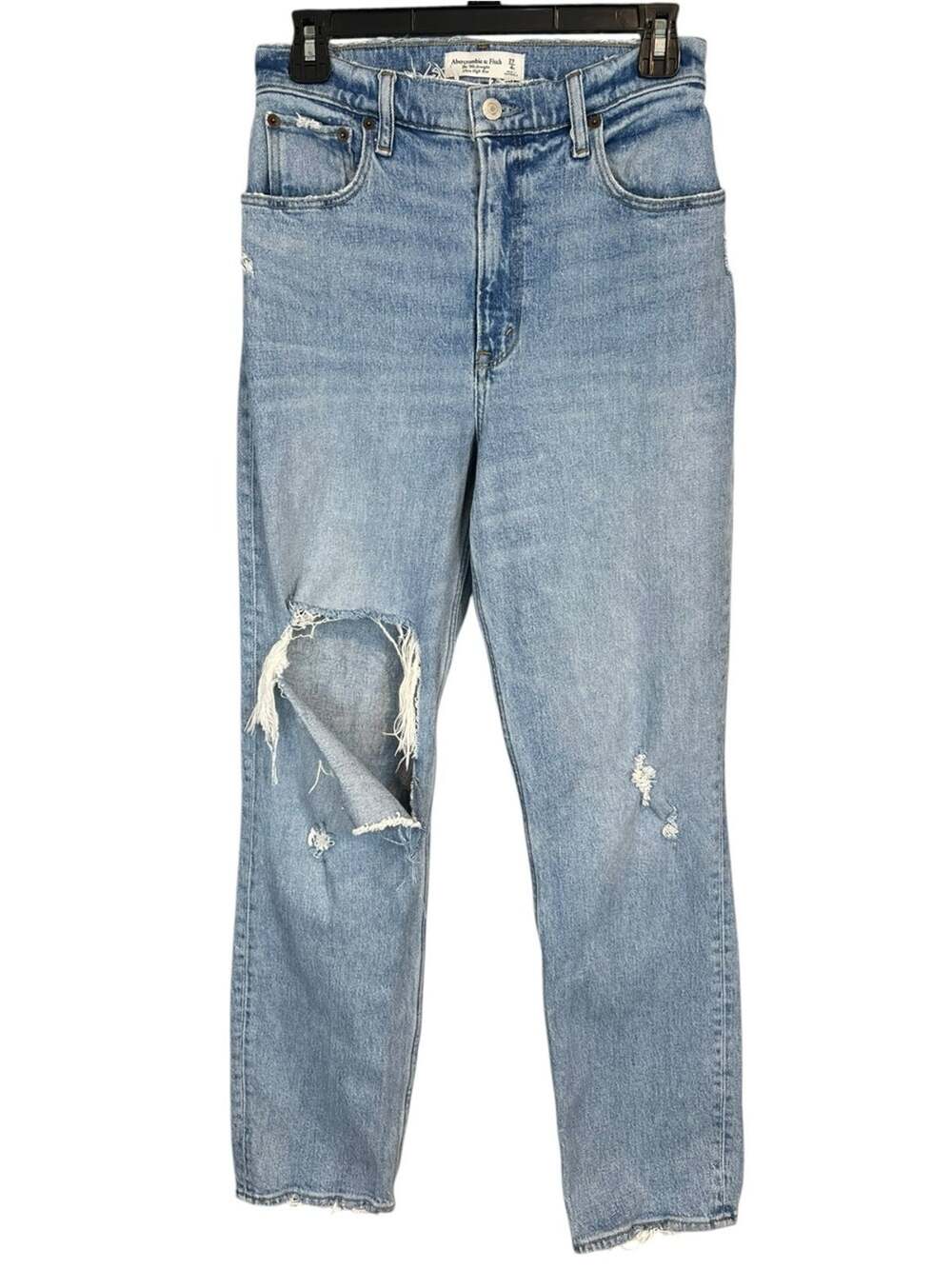 Abercrombie & Fitch Curve Love Jeans The 90s Straight Ultra High Rise 27